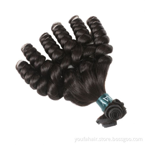 Free Sample brazilian human Funmi Pixie Curly Hair Bundle Virgin Cuticle Aligned Human Hair Bundle Wholesale Funmi Hair